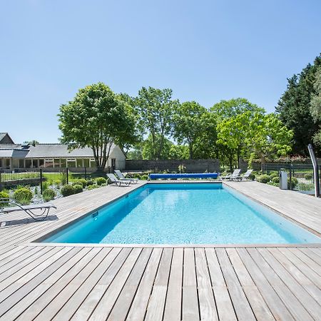 Hotel De L'Abbaye Le Tronchet  Bagian luar foto